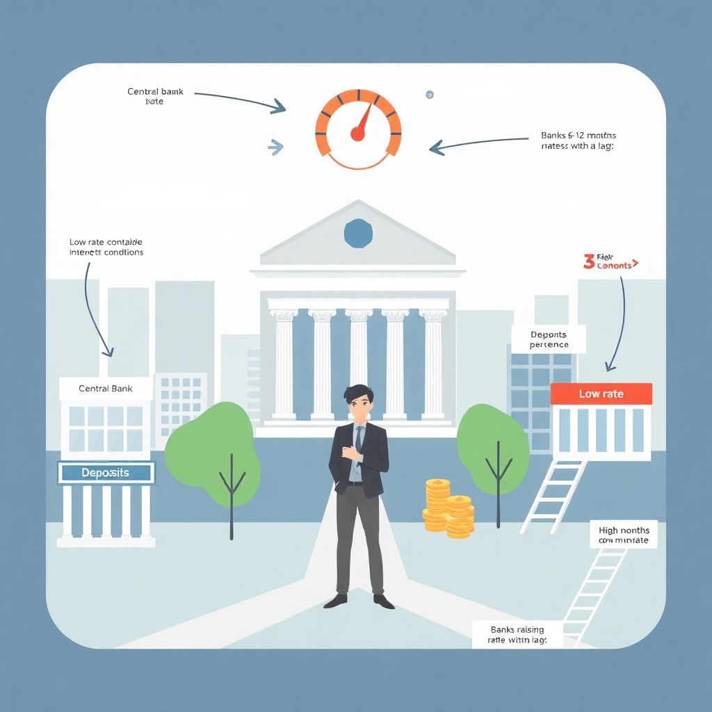 Как ключевая ставка ЦБ влияет на рублёвые вклады и кредиты частного инвестора