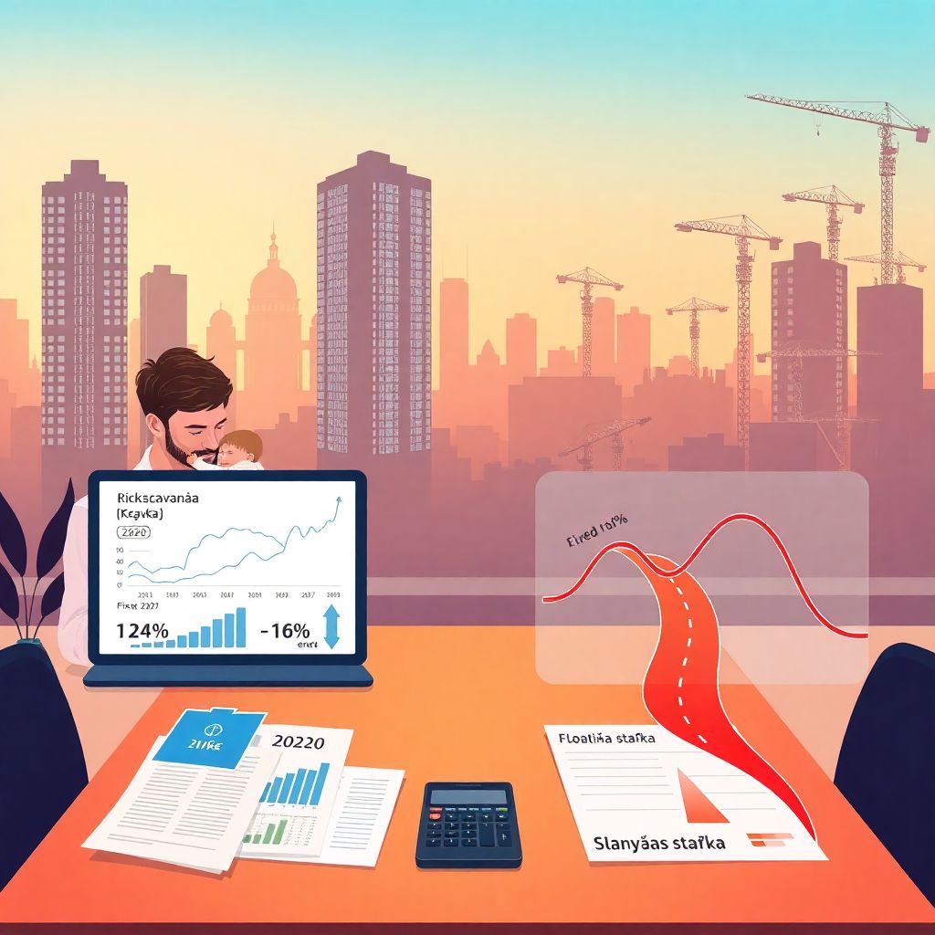 Ипотека в рублях: фиксированная или плавающая ставка выгоднее сегодня