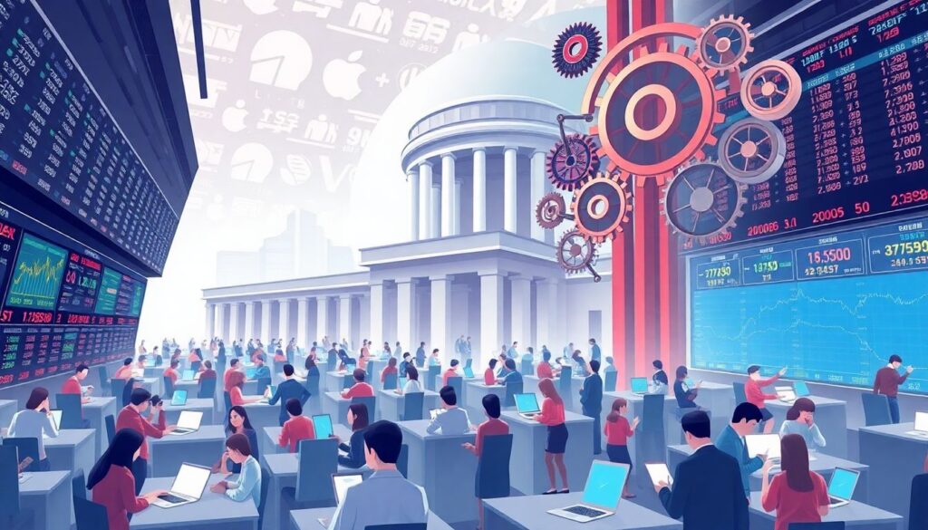 Роль государства на финансовом рынке: как новые законы и регулирование меняют поведение частных инвесторов - иллюстрация