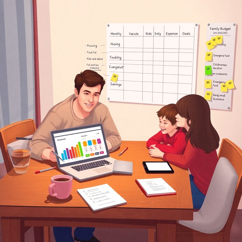 Как составить рабочий семейный бюджет в рублях и наконец-то начать копить