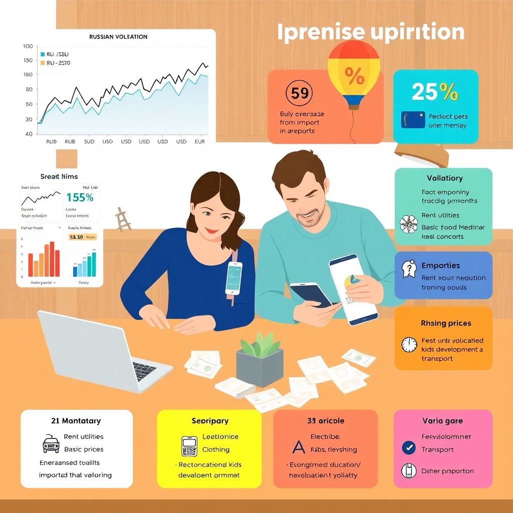 Как составить личный бюджет при нестабильном курсе рубля — пошаговое руководство